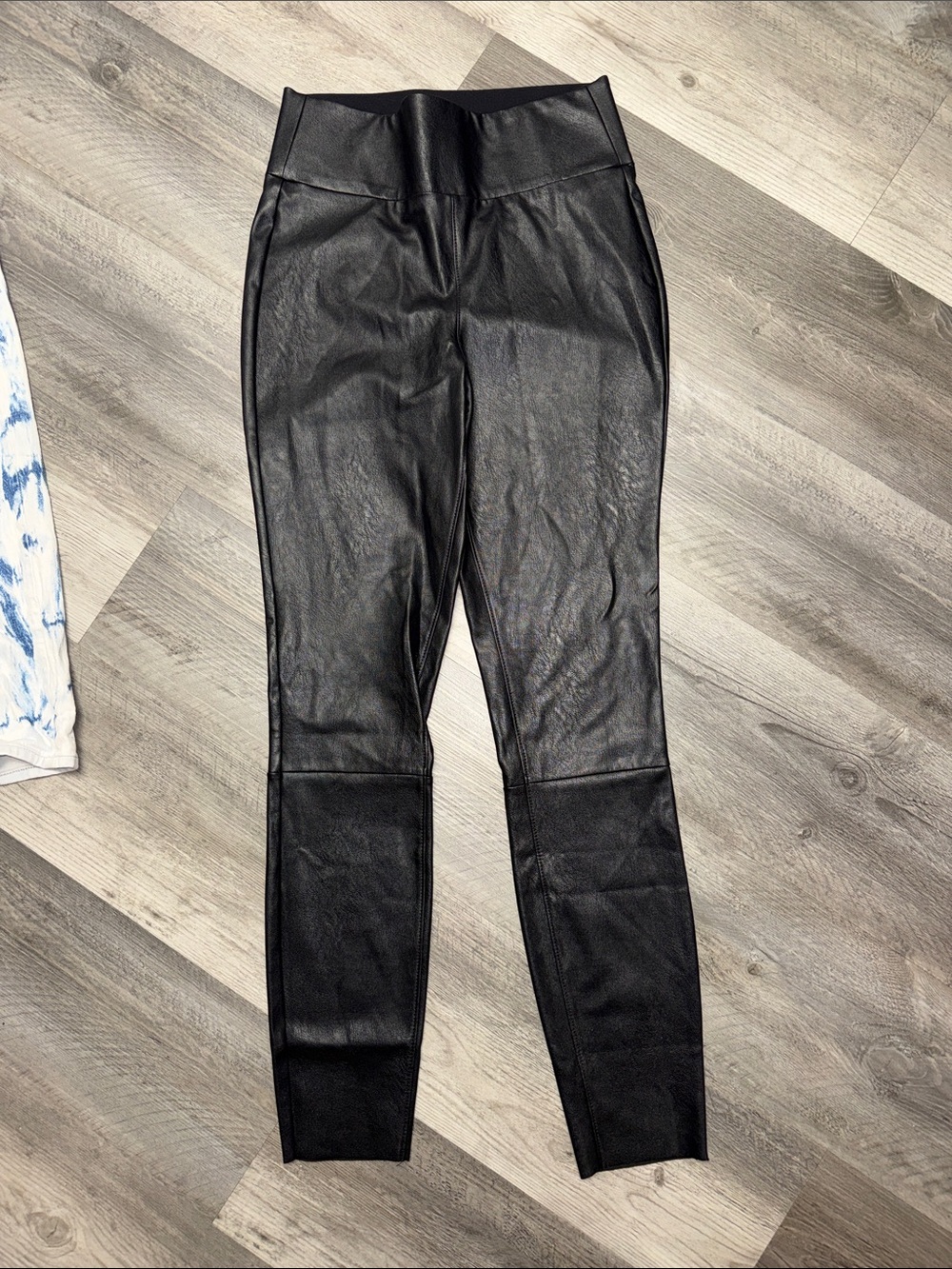 PAIGE faux leather pants bottoms jeans denim